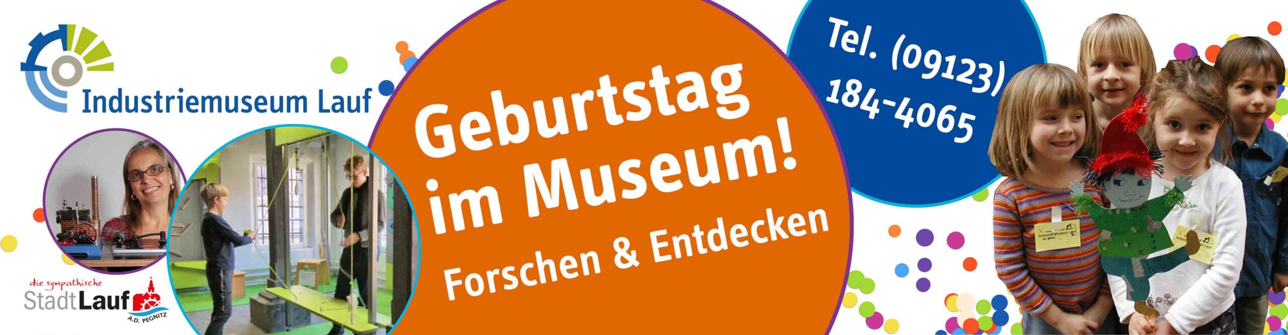 Kindergeburtstag Industriemuseum Lauf